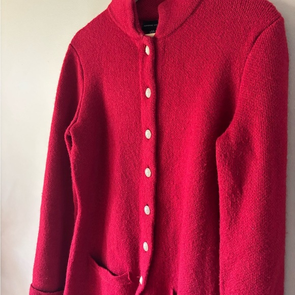 Adrienne Vittadini Wool Blend Cardigan - Picture 11 of 11